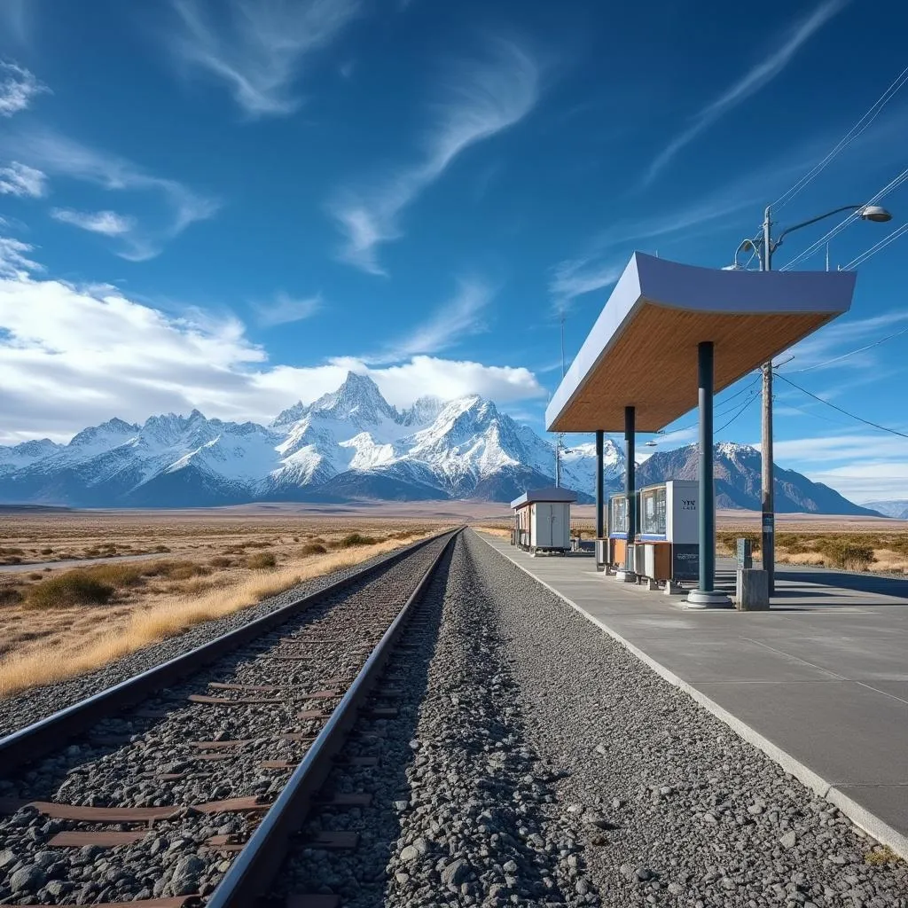 Estación YPF en ruta