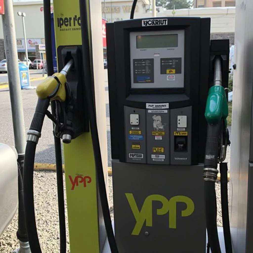 Combustibles premium YPF