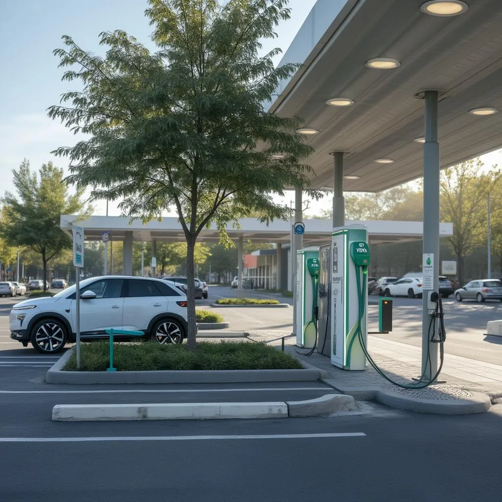 Estaciones de carga eléctrica