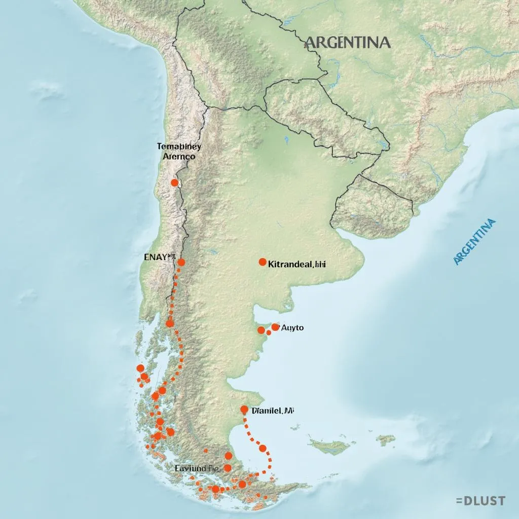 Mapa interactivo de estaciones